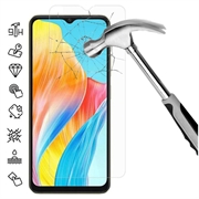 Protector de Pantalla de Cristal Templado - 9H para Oppo A18 - Case Friendly - Claro