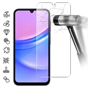 Protector de pantalla de vidrio templado para Samsung Galaxy A07 4G/A06 - 9H - Case Friendly - Transparente
