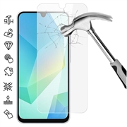 Protector de pantalla de vidrio templado para Samsung Galaxy A17/A26 - 9H - Case Friendly - Transparente