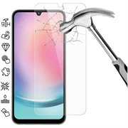 Protector de Pantalla de Cristal Templado - 9H para Samsung Galaxy A25 - Case Friendly - Claro