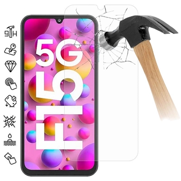 Protector de Pantalla de Cristal Templado para Samsung Galaxy F15 - Case Friendly - Claro