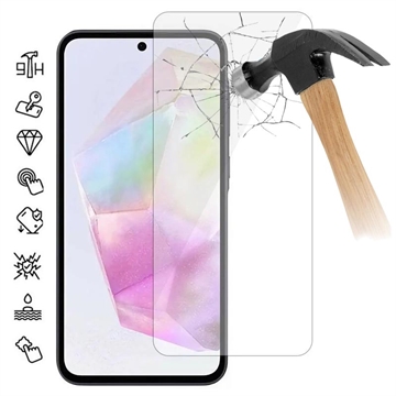 Protector de Pantalla de Cristal Templado para Samsung Galaxy M35 - 9H - Case Friendly  - Claro