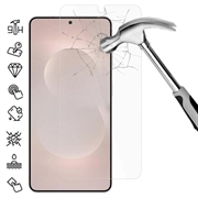 Protector de pantalla de vidrio templado para Samsung Galaxy S26 Edge - 9H - Case Friendly - Transparente