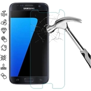 Protector de Pantalla de Cristal Templado para Samsung Galaxy S7 - 9H - Case Friendly  - Claro
