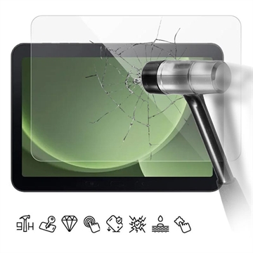 Protector de Pantalla de Cristal Templado para Samsung Galaxy Tab Active5 Pro - Case Friendly - Claro