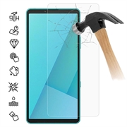 Protector de pantalla de vidrio templado para Sony Xperia 10 VII - 9H - Case Friendly - Transparente