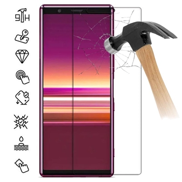 Protector de Pantalla de Cristal Templado - 9H para Sony Xperia 5 - Claro