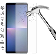 Protector de Pantalla de Cristal Templado - 9H para Sony Xperia 5 V - Case Friendly - Claro
