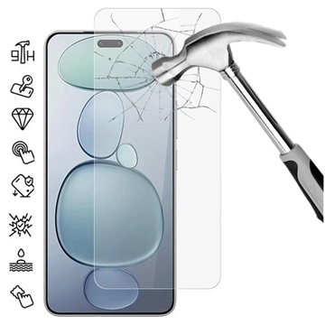 Protector de pantalla de vidrio templado para Xiaomi Civi 5 Pro - 9H - Case Friendly - Transparente