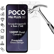 Protector de Pantalla de Cristal Templado para Xiaomi Poco M6 Plus - Case Friendly