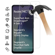 Protector de Pantalla de Cristal Templado para Xiaomi Redmi 14C 5G - Case Friendly
