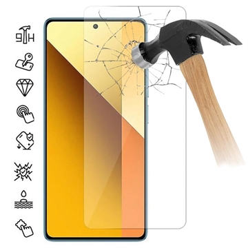 Protector de Pantalla de Cristal Templado para Xiaomi Redmi Note 13 - 9H - Case Friendly  - Claro