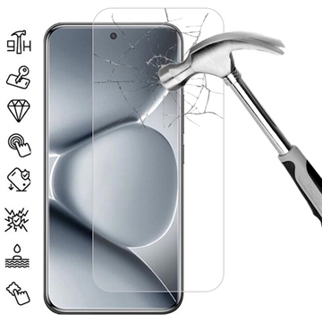 Protector de pantalla de vidrio templado para Xiaomi Redmi Note 15 Pro 5G - 9H - Case Friendly - Transparente