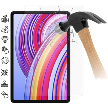Protector de Pantalla de Cristal Templado para Xiaomi Redmi Pad Pro/Poco Pad - 9H - Case Friendly  - Claro