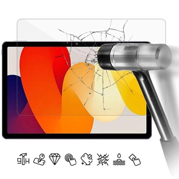 Protector de Pantalla de Cristal Templado - 9H para Xiaomi Redmi Pad SE - Case Friendly - Claro