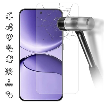 Protector de pantalla de vidrio templado para Xiaomi Redmi Turbo 4 Pro - 9H - Case Friendly - Transparente