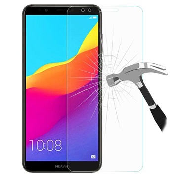 Protector de Pantalla de Cristal Templado para Huawei Honor 7C, Y7 Prime (2018), Y7 Pro (2018)