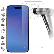 Protector de pantalla de vidrio templado para iPhone Air - 9H - Case Friendly - Transparente