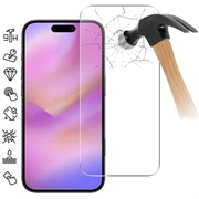 Protector de pantalla de vidrio templado para iPhone 17 Pro Max - 9H - Case Friendly - 2 Udds.