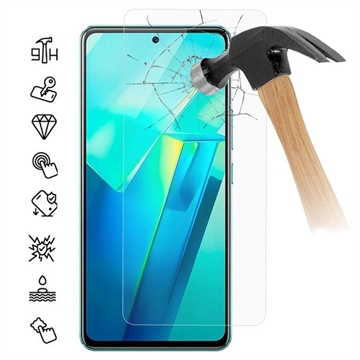 Protector de Pantalla de Cristal Templado para vivo T2 - 9H - Case Friendly  - Claro