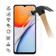 Protector de Pantalla de Cristal Templado para vivo Y36i - 9H - Case Friendly - Claro