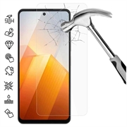 Protector de Pantalla de Cristal Templado para vivo iQOO Z8x - 9H - Case Friendly  - Claro