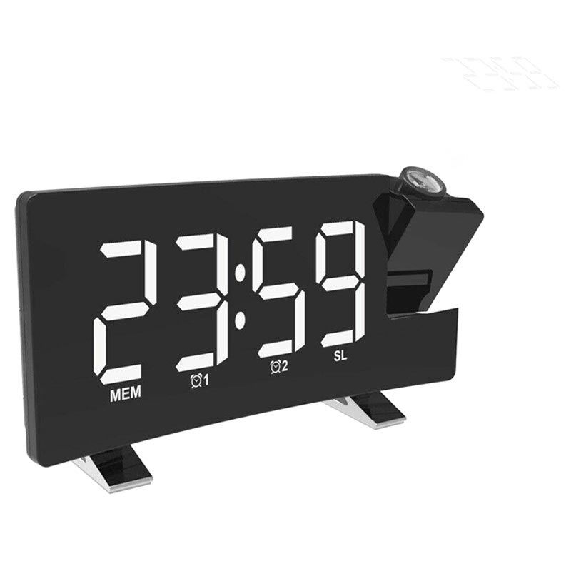 Reloj de madera del LED Digital - de alarma de reloj Ajuste de brillo