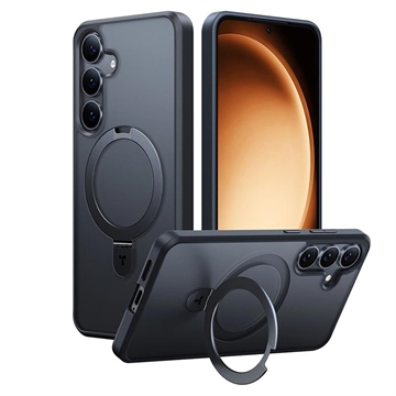 Funda MagSafe Samsung Galaxy S25 Torras Guardian Ostand - Negro