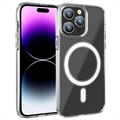 Carcasa Híbrida para iPhone 15 Pro Max - Compatible con MagSafe - Transparente