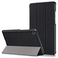 Funda Folio de Tres Pliegues para Lenovo Tab M8 (HD), Tab M8 (FHD) - Negro