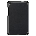 Funda Folio de Tres Pliegues para Lenovo Tab M8 (HD), Tab M8 (FHD) - Negro