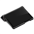 Funda Folio de Tres Pliegues para Lenovo Tab M8 (HD), Tab M8 (FHD) - Negro