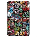 Funda Folio de Tres Pliegues para Lenovo Tab M8 (HD), Tab M8 (FHD) - Graffiti