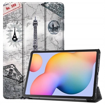 Funda Folio de Tres Pliegues para Lenovo Tab M8 (HD), Tab M8 (FHD) - Negro