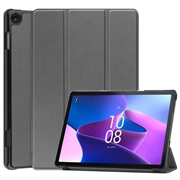 Funda Inteligente de Tres Pliegues para Lenovo Tab M10 Gen 3 - Gris