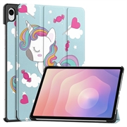 Funda Smart Folio Tri-Fold Series para Samsung Galaxy Tab S11 - Unicornio