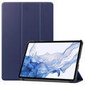 Funda Inteligente de Tres Pliegues para Samsung Galaxy Tab S9 - Azul