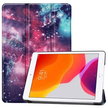 Funda Inteligente de Tres Pliegues para iPad 10.2 - Galaxia