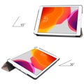 Funda Inteligente de Tres Pliegues para iPad 10.2 - Dorado