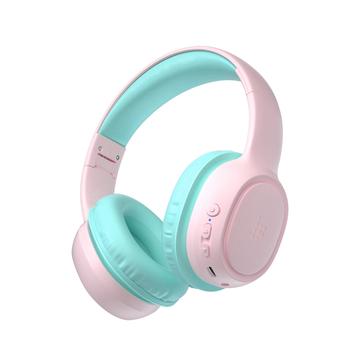 Tronsmart KH02 Auriculares inalámbricos para niños - Rosa / Cian