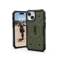 Carcasa Híbrida UAG Pathfinder MagSafe para iPhone 15 - Verde