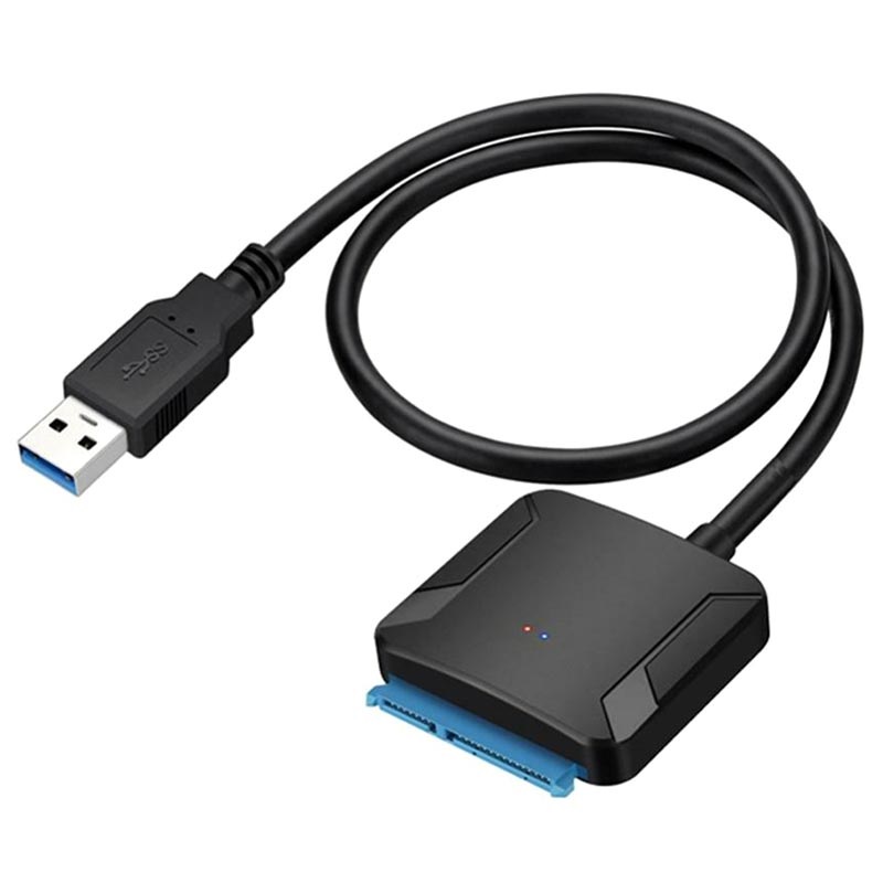 Prehistórico camuflaje Establecimiento Adaptador de Cable de Disco Duro USB 3.0 / SATA - Negro