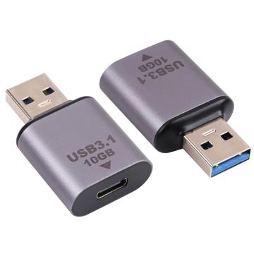 Adaptador OTG USB 3.1 a USB-C de Alta Velocidad - 10Gbps