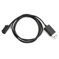 Cable USB de Carga Magnética para Sony Xperia Z1, Z1 Compact, Z2 - Negro