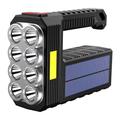 Linterna solar portátil recargable por USB / Linterna superbrillante