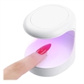  Lámpara Secadora de Uñas UV con Luz LED - 16W - Blanco