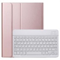 Funda con Teclado Bluetooth para iPad Pro 11 - Rosa Dorado