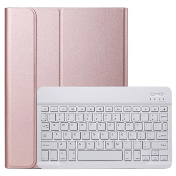 Funda con Teclado Bluetooth para iPad Pro 11 - Rosa Dorado