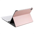 Funda con Teclado Bluetooth para iPad Pro 11 - Rosa Dorado