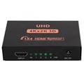 Divisor HDMI 1x4 Full HD - Audio y Video - Negro